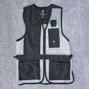 Browning Trapper Creek Mesh Shooting Vest Green Hunting Unisex Mens Womens Large